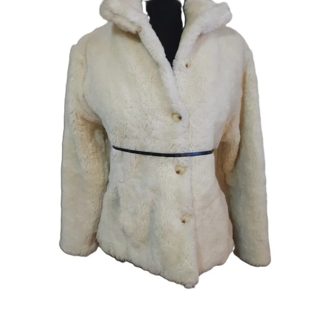 Shearling Faux Fur Classic Jacket by True Grit Ultra Lux and Plush aka "Dylan" - Picture 9 of 16